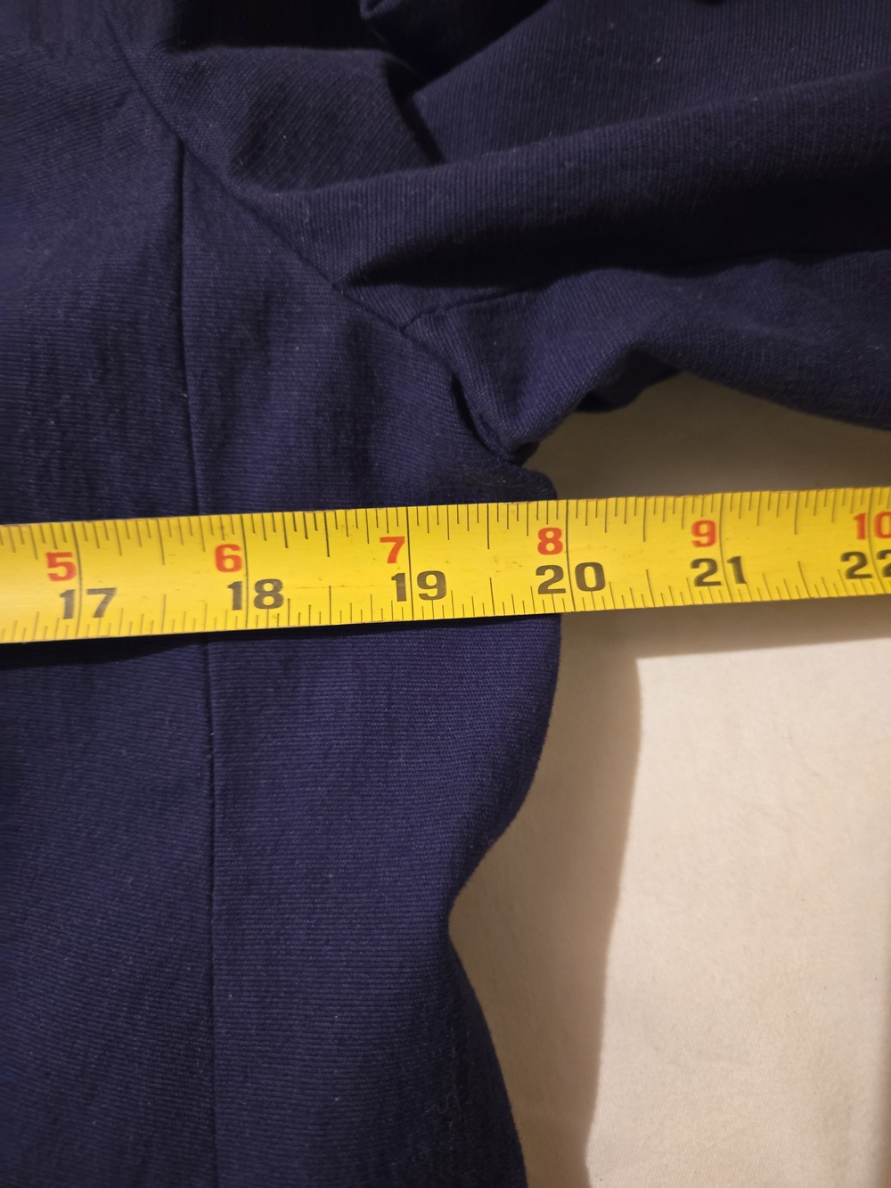 Tailored Navy Double-Breasted Blazer with Gold Buttons - Picture 5 of 6